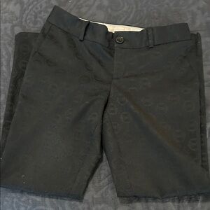 Ladies Black Patterned Pants